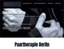 Tablet Screenshot of berlin-paartherapie.com